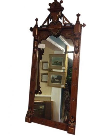 antique gothic mirror