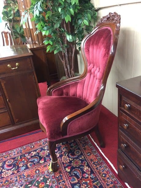 Victorian Parlor Chair  Laurel Crown Furniture