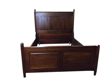 Queen Size Antique Mahogany Panel Bed “Sold” 👍