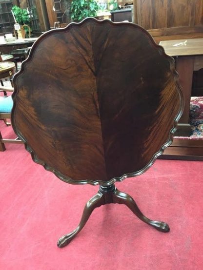 vintage tilt top table