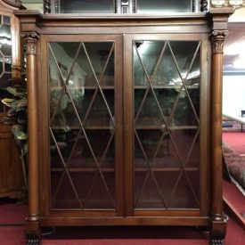 antique bookcase