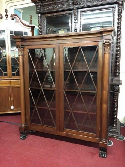 antique bookcase