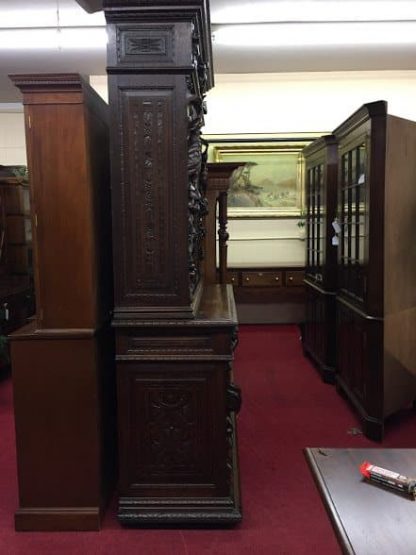 antique oak cabinet