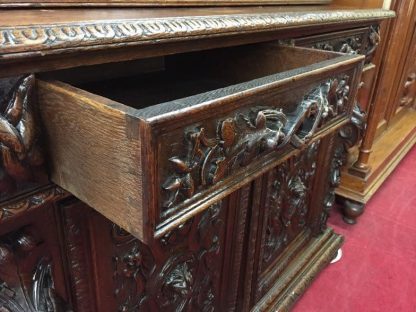 french oak cabinet