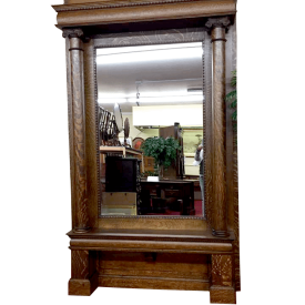 antique full length wall mirror