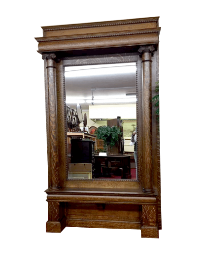 antique full length wall mirror