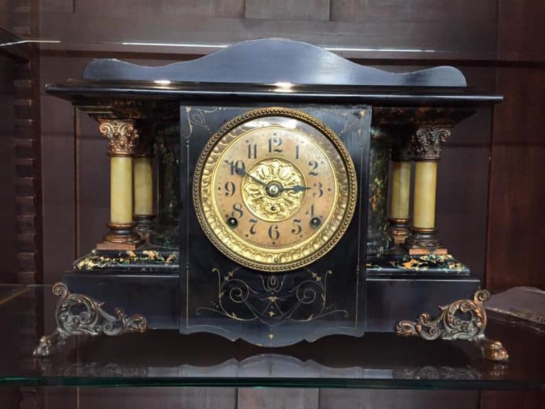 wood seth thomas clock