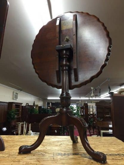 vintage tilt top table