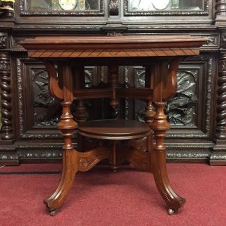 carved victorian table