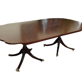 kindel furniture mahogany table