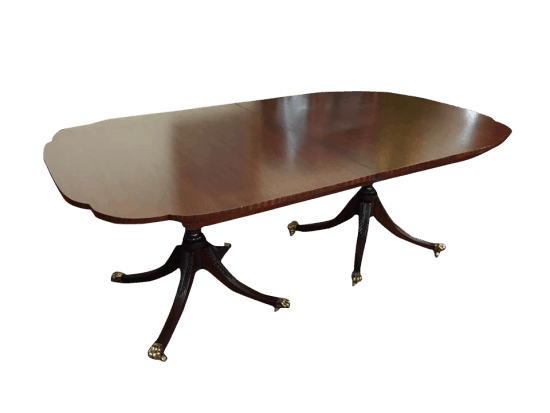 kindel furniture mahogany table