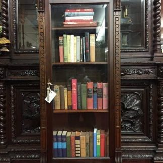 antique mahogany bookcase