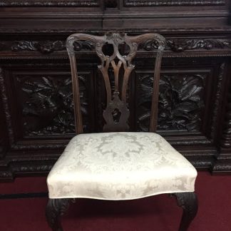 antique carved chair