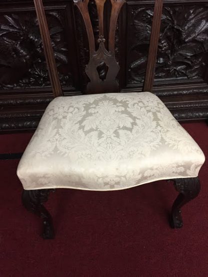 antique carved chair