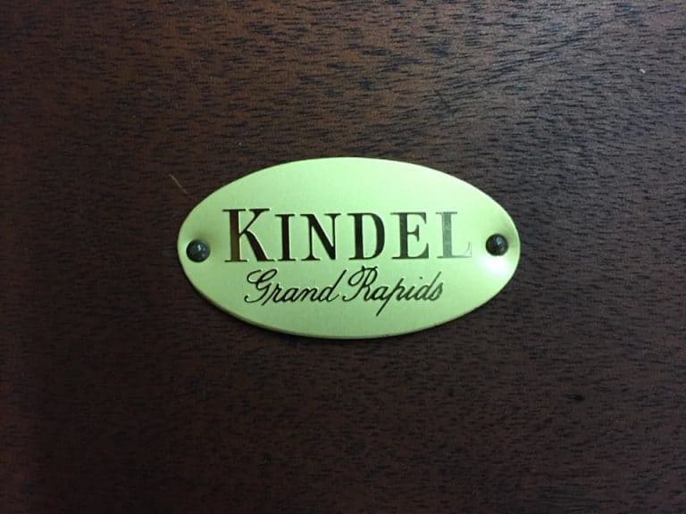 Kindel Furniture Label