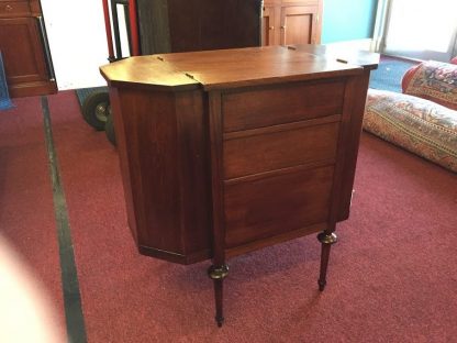 antique mahogany sewing cabinet