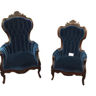 carved victorian chairs