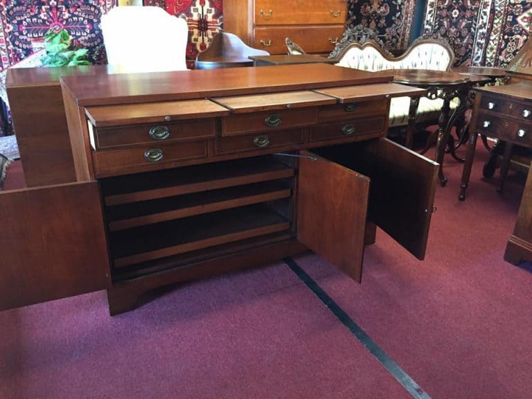 Mahogany Vintage Buffet Cabinet