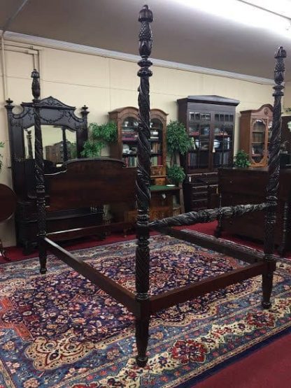 antique poster bed