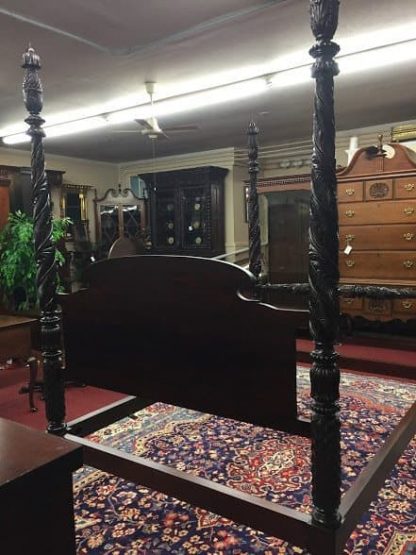 antique american bed