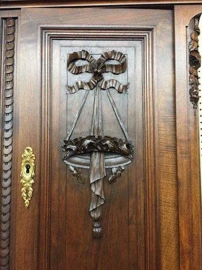 Carved French Hutch