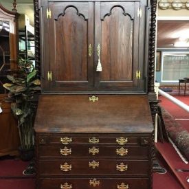 antique oak secretary desk