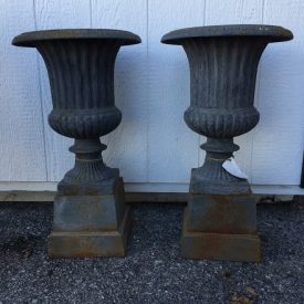 small garden urns