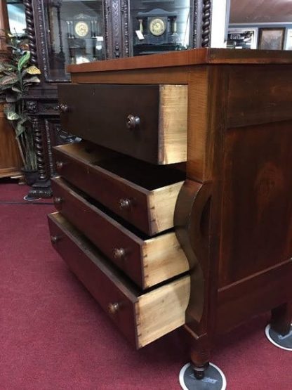 Antique Curly Maple Chest