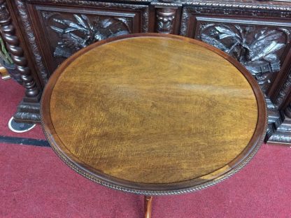 vintage mahogany pedestal table