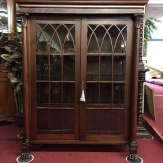 antique bookcase