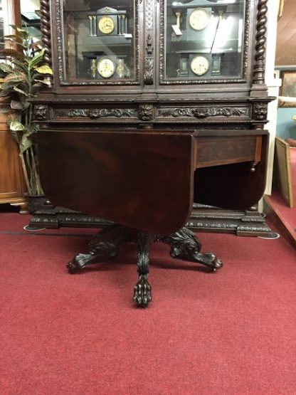 antique drop leaf table