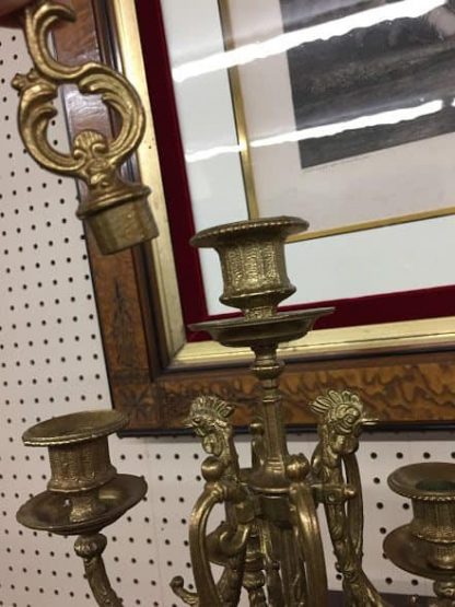 Clock and Candelabra set