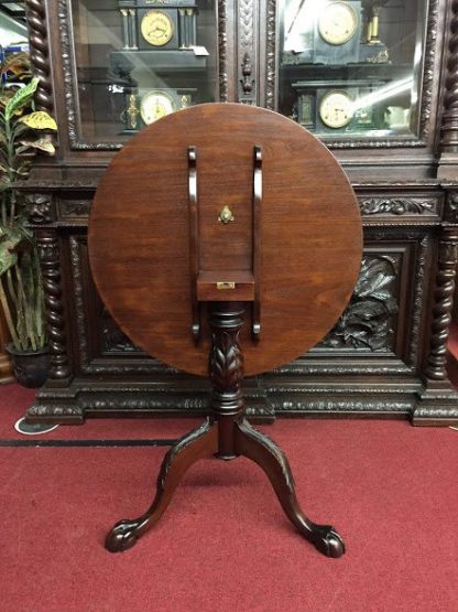 vintage tilt top table