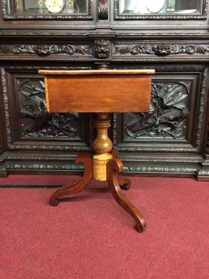 antique maple side table