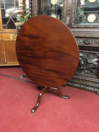 mahogany tilt top