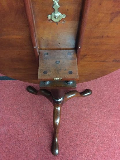 antique tilt top table