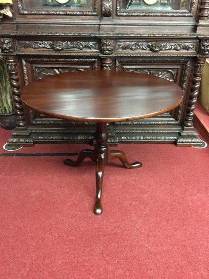 antique tilt top table