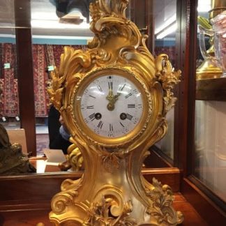 antique rococo clock