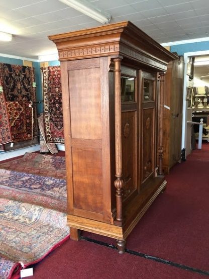 antique cupboard