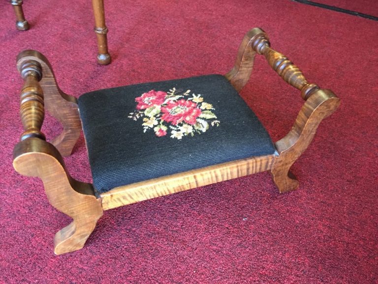 vintage footstool