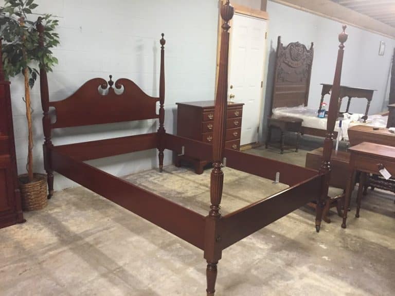 vintage mahogany poster bed