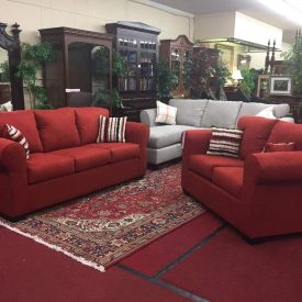 sofa and loveseat