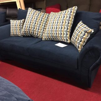 Blue sofa