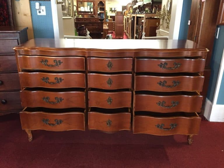 triple vintage dresser