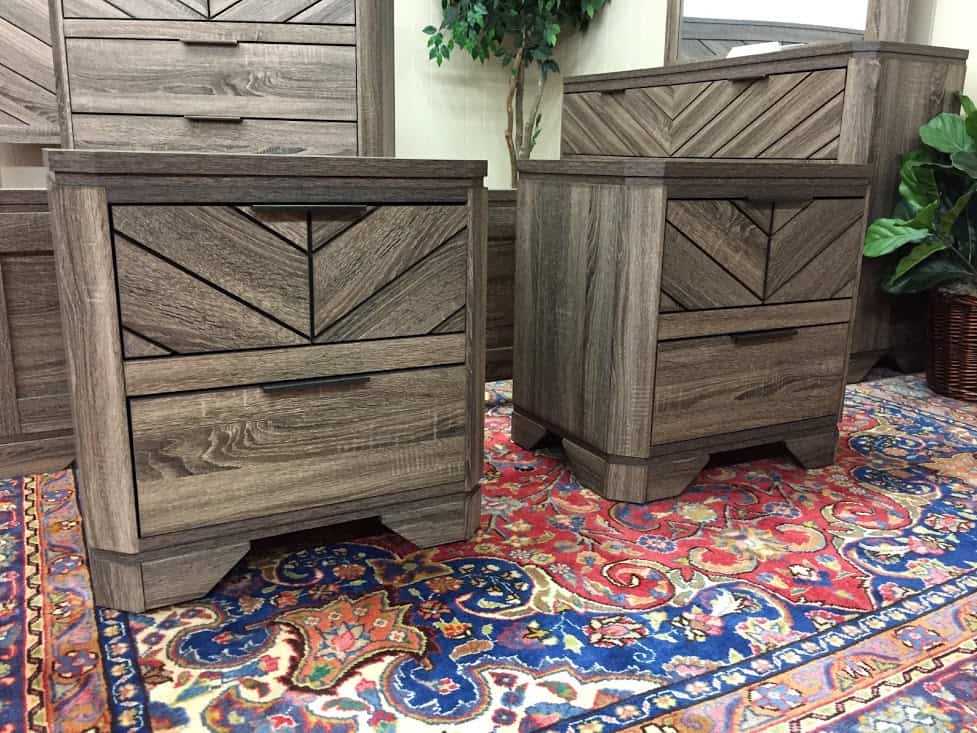 Best Price Modern Rustic Grey Bedroom Set For Sale