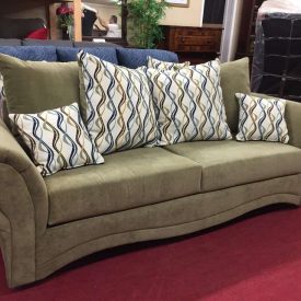 olive sofa