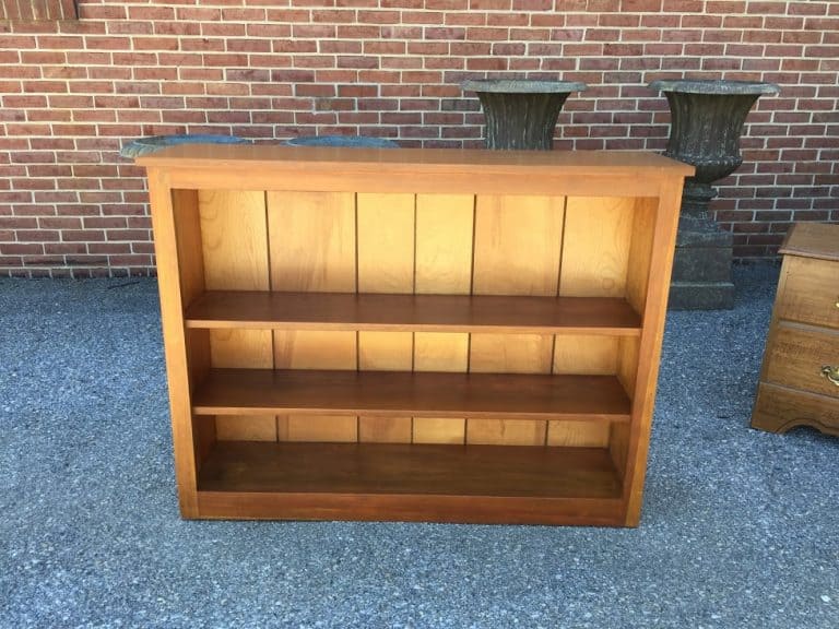 maple pine bookshelf