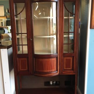 mahogany china cabinet