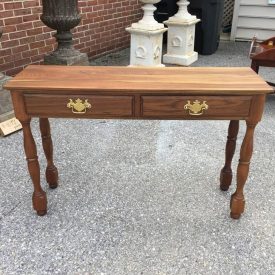 walnut sofa table