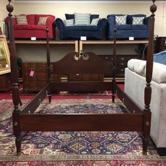 biggs mahogany double bed